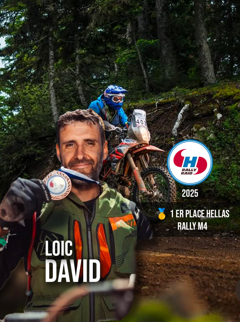 Pilote Rally amateur hugerock gagnant du hellas rally M4 2025