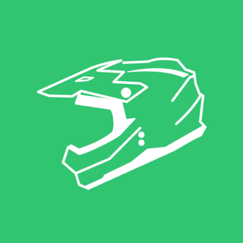 Icône officielle de l’application STRACKS dédiée à la navigation GPS moto offroad et outdoor